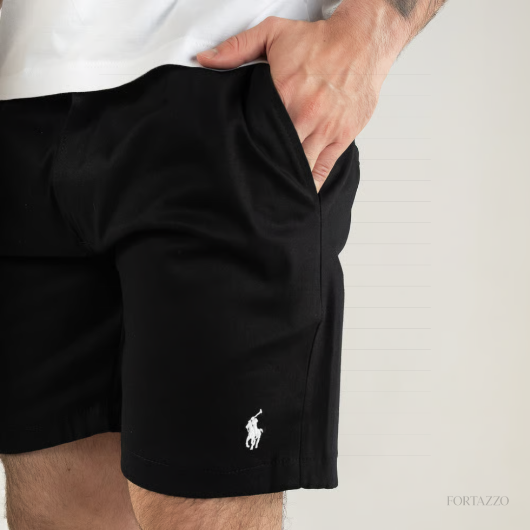 Super Combo RL – 5 Bermudas Masculinas em Sarja | Oferta Limitada (PREÇO DE ATACADO)
