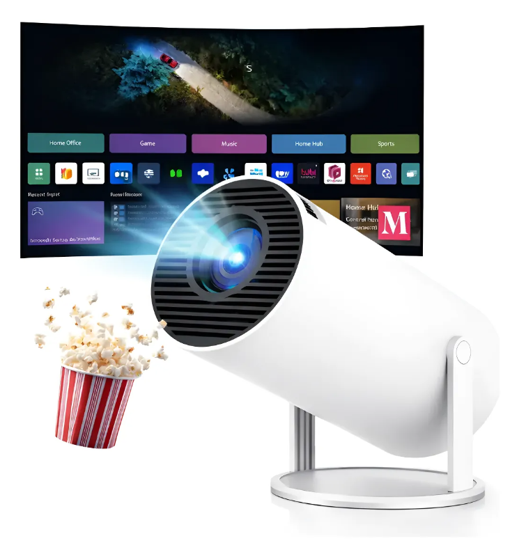 Projetor Portátil 4k Hd Android 11.0 Smart Wifi 5g Bluetooth