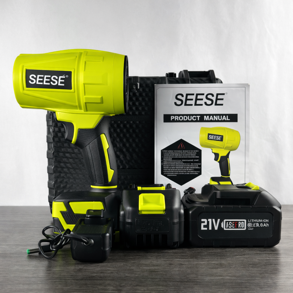 SEESEpro 2.0™ Soprador Turbo Compacto - Casa, Carro, Sitio, Chacara, Fazenda e MUITO mais!