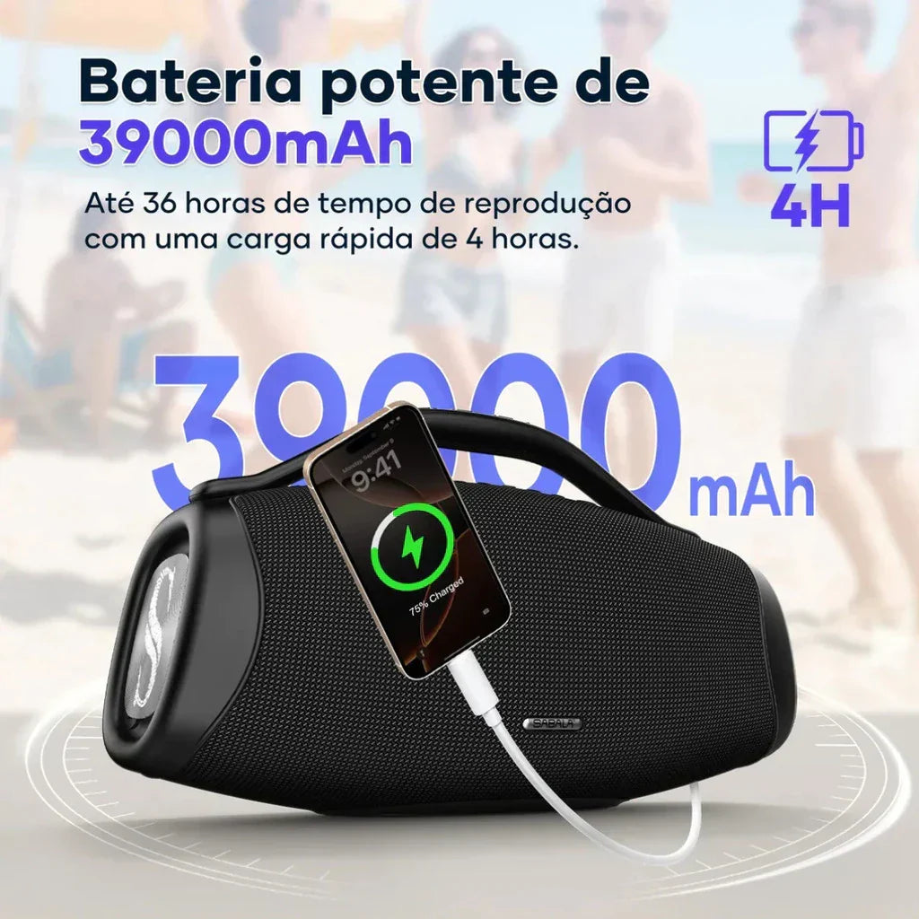🔥 OFERTA IMPERDÍVEL! 🔊 A BOOMBOX DR-909 CHEGOU COM 200W DE POTÊNCIA — SOM ABSURDAMENTE POTENTE PARA SUA FESTA!