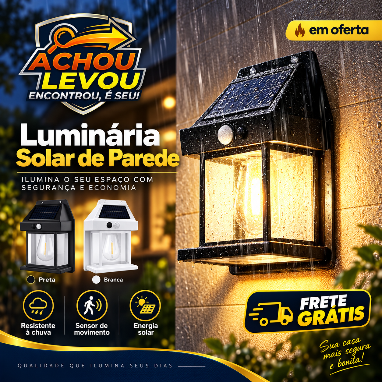 Refletor Solar Inteligente - Ecolux™