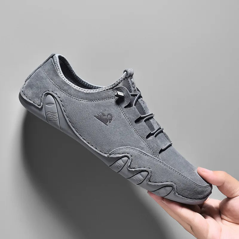 Mocassim Masculino Confortável de Couro Sintético