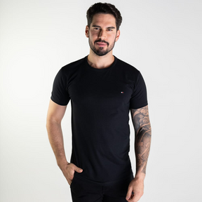 (Compre 3 Leve 5) Kit 5 Camisetas Tommy H + Pack com 3 Cuecas Boxer de Brinde
