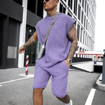 Conjunto Masculino Streetwear - Bermuda e Camiseta